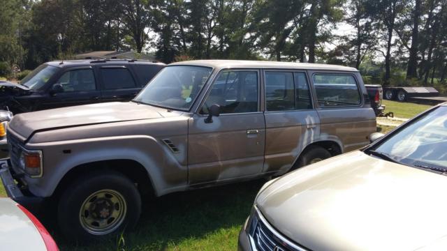 1985 Gold Toyota Land Cruiser SUV