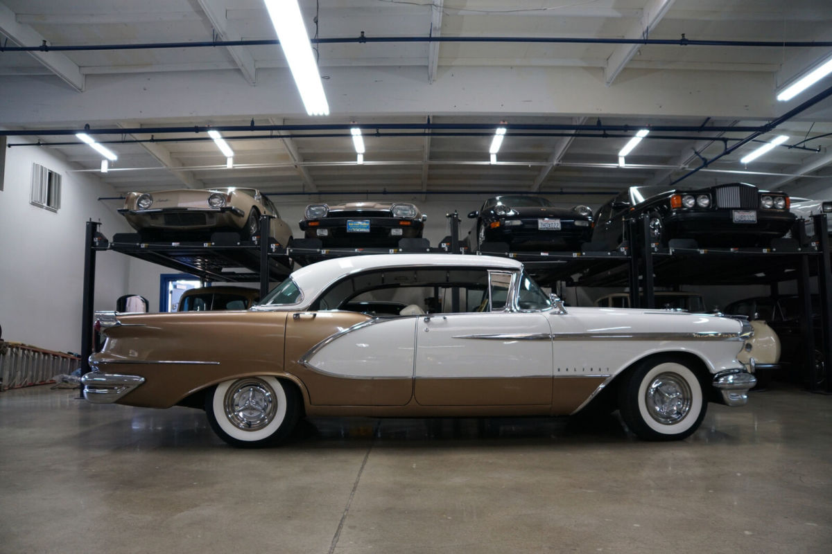 1956 Gold Oldsmobile 98 4 Dr Holiday Hardtop 4 Dr Hardtop