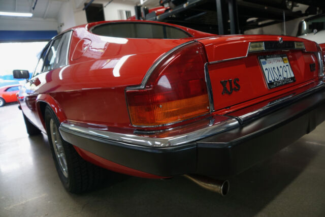 1990 Red Jaguar XJS V12 Coupe with 15K orig miles! Coupe