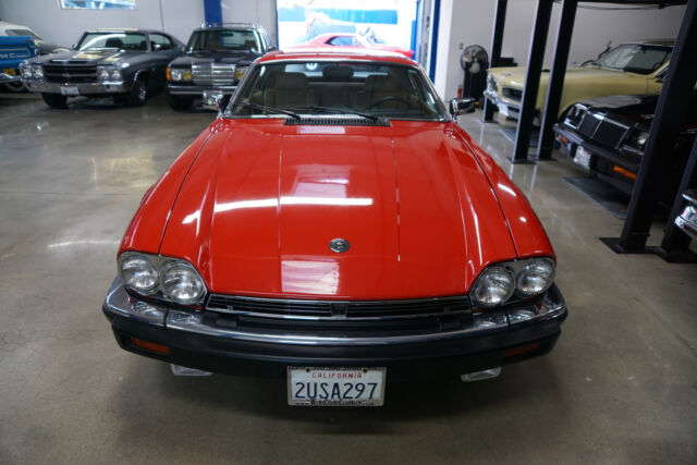 1990 Red Jaguar XJS V12 Coupe with 15K orig miles! Coupe