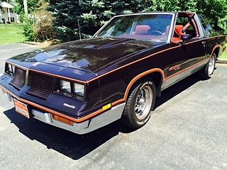 1983 Black Oldsmobile 442 Coupe