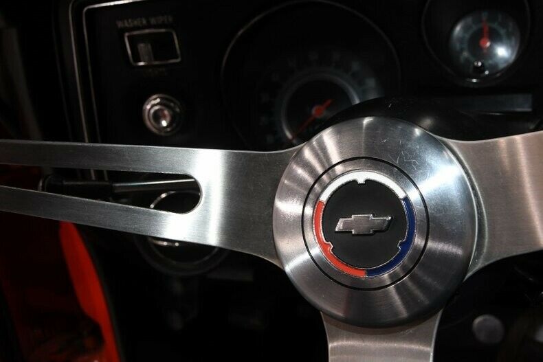 1969 Orange Chevrolet Chevelle Convertible