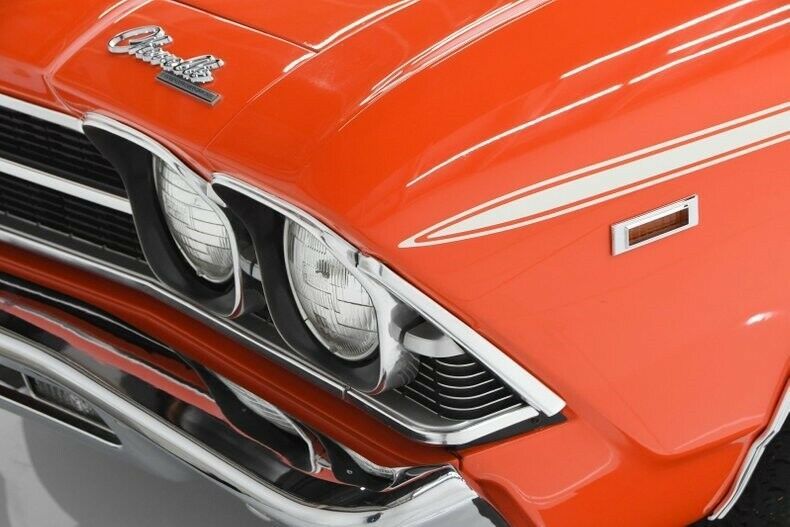 1969 Orange Chevrolet Chevelle Convertible