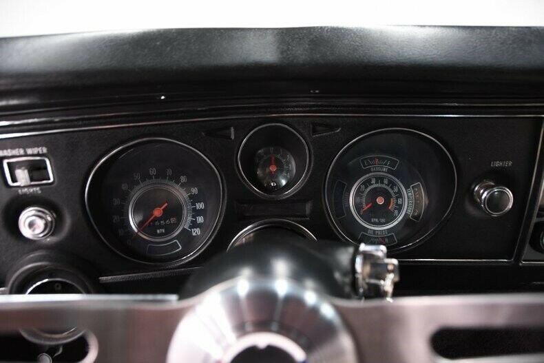 1969 Orange Chevrolet Chevelle Convertible