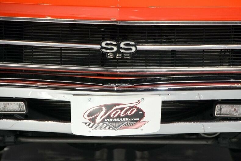 1969 Orange Chevrolet Chevelle Convertible