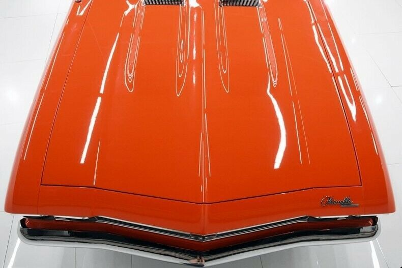1969 Orange Chevrolet Chevelle Convertible