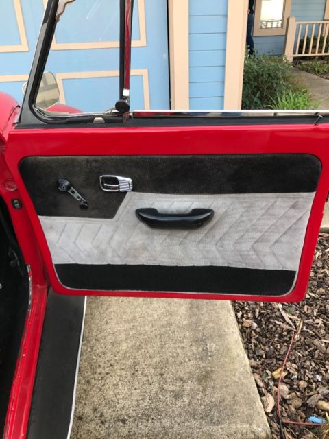 1968 Red Volkswagen Beetle - Classic Convertible