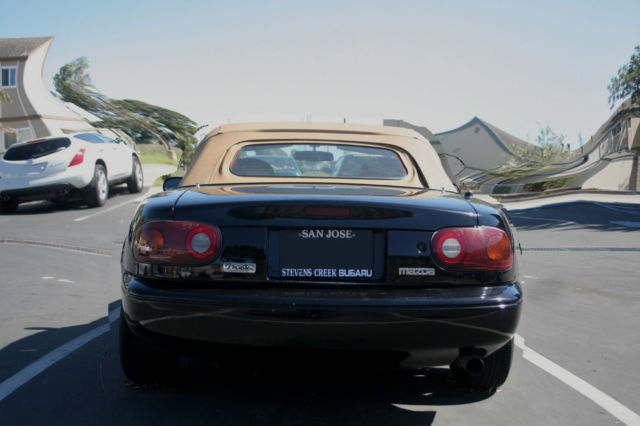 1993 Black Mazda MX-5 Miata Convertible