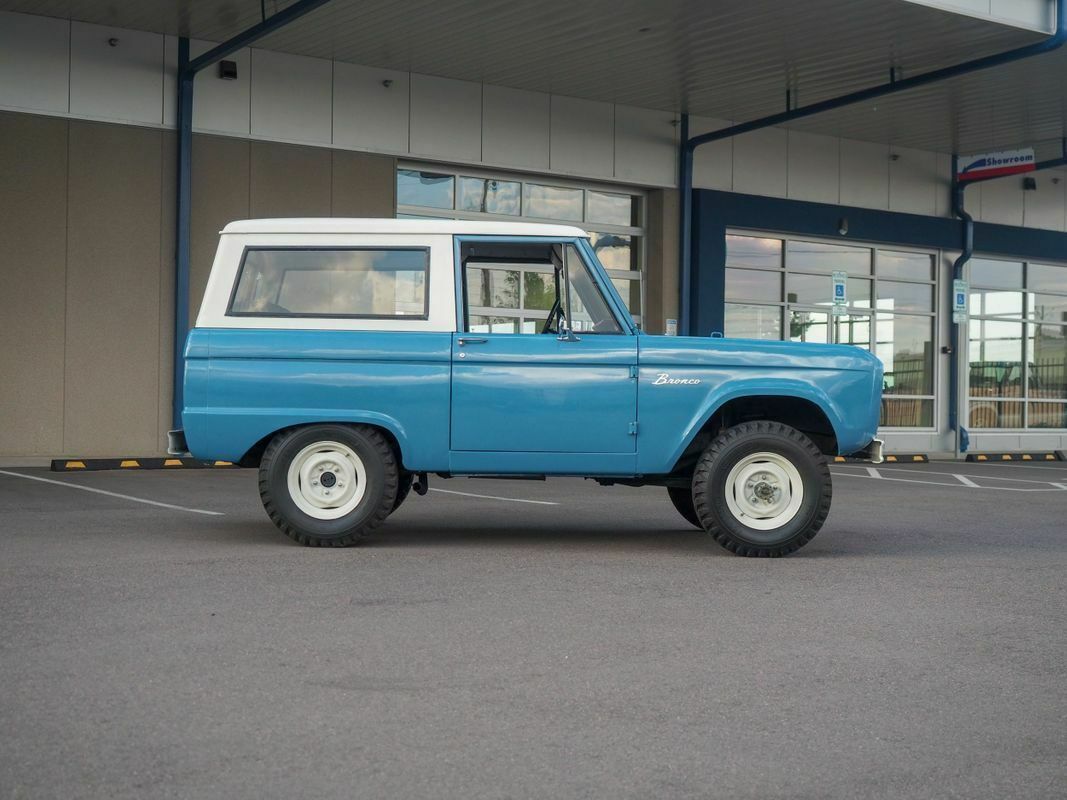 1966 Blue Ford Bronco --