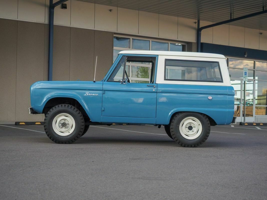 1966 Blue Ford Bronco --