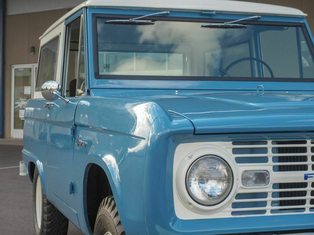 1966 Blue Ford Bronco --