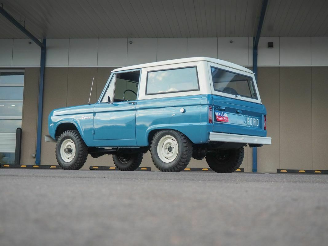 1966 Blue Ford Bronco --