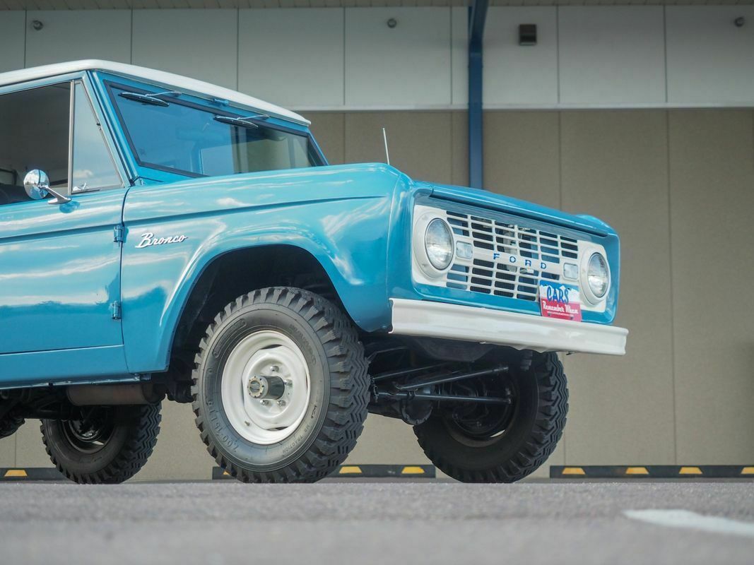 1966 Blue Ford Bronco --