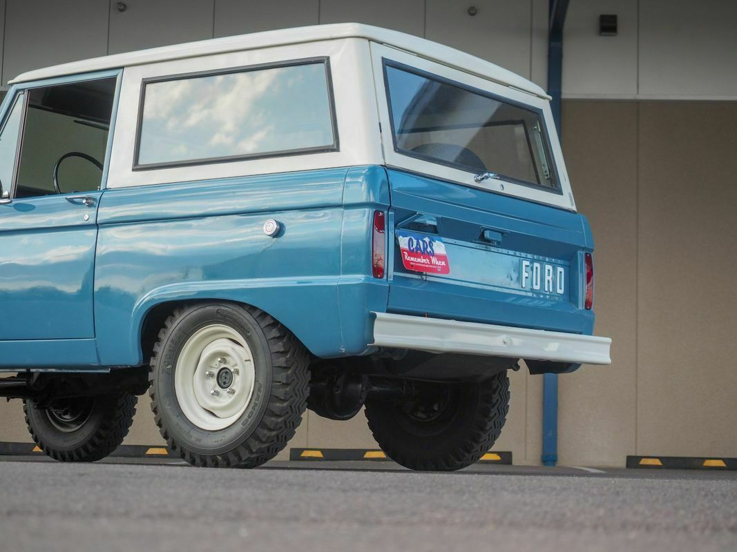 1966 Blue Ford Bronco --