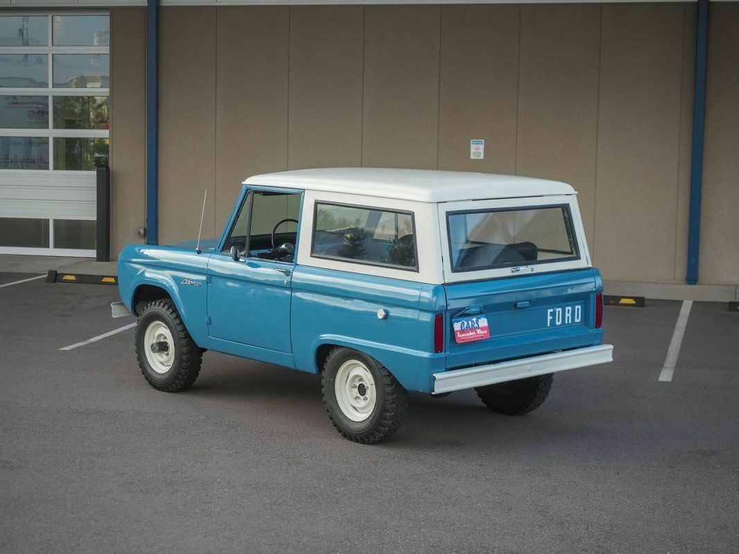 1966 Blue Ford Bronco --