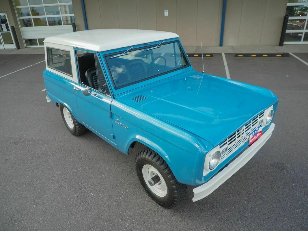 1966 Blue Ford Bronco --