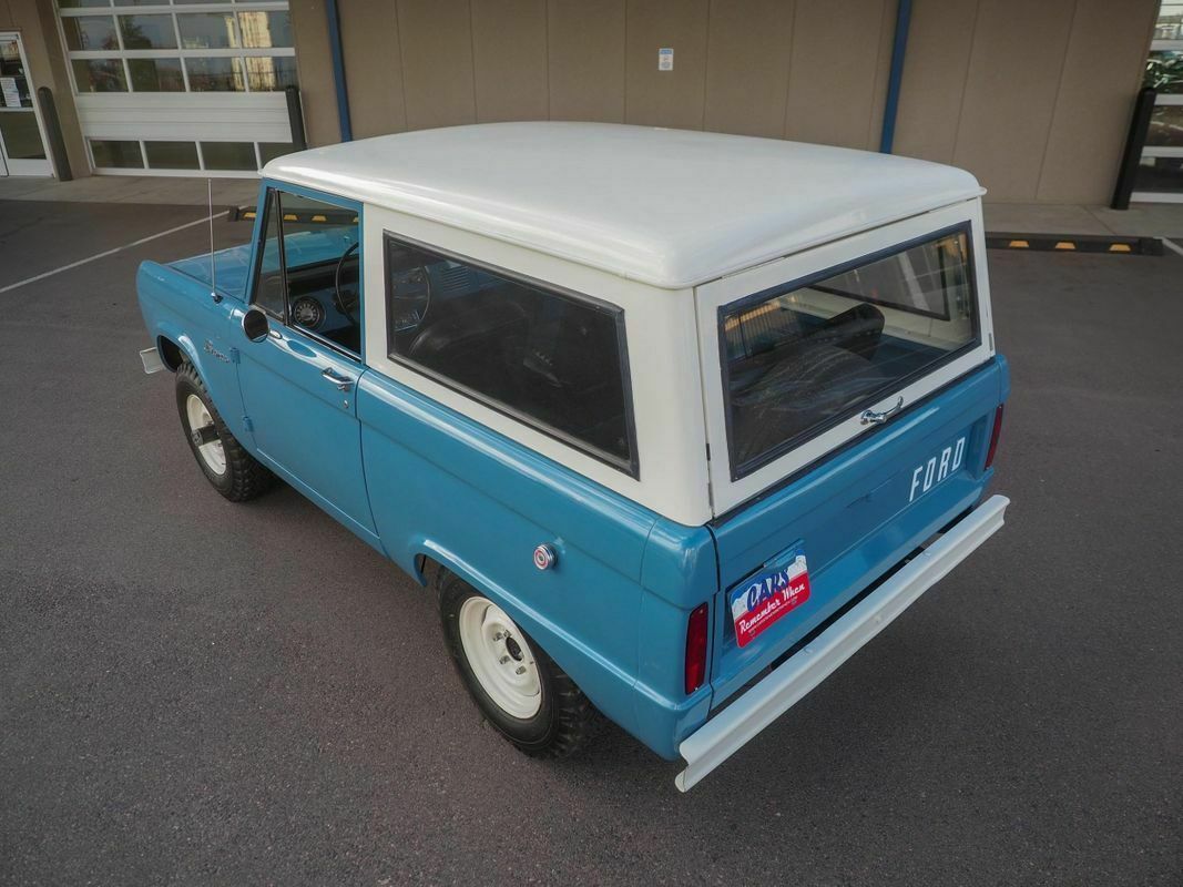 1966 Blue Ford Bronco --