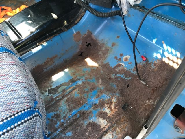 1971 Blue Ford F-250 Standard Cab Pickup