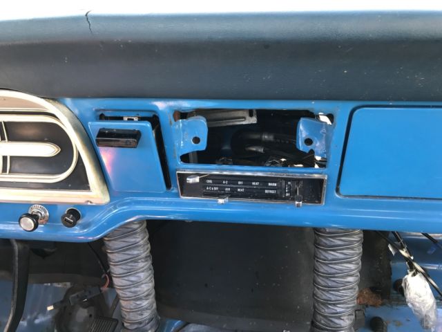 1971 Blue Ford F-250 Standard Cab Pickup