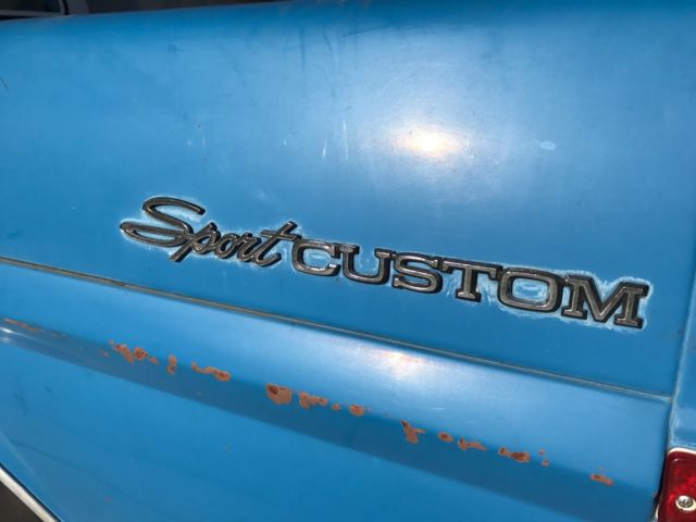 1971 Blue Ford F-250 Standard Cab Pickup