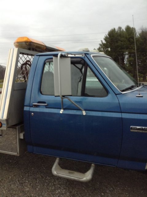 1988 Blue Ford F-450 Cab & Chassis