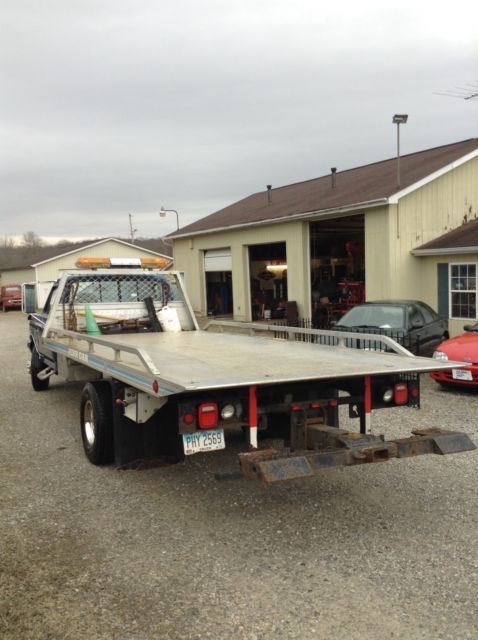 1988 Blue Ford F-450 Cab & Chassis