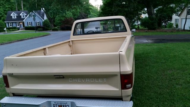 1983 Tan Chevrolet C-10 Standard Cab Pickup