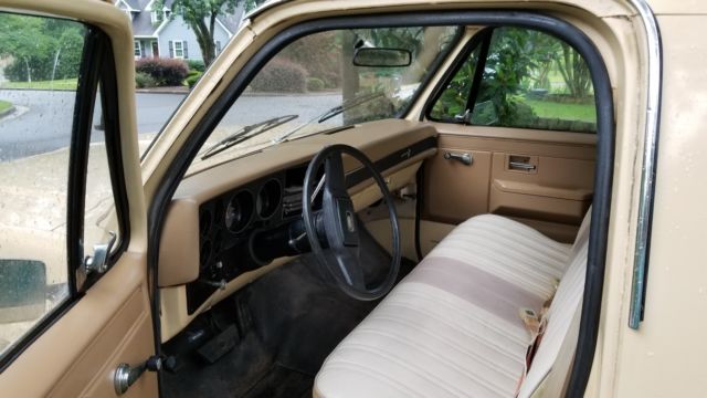 1983 Tan Chevrolet C-10 Standard Cab Pickup