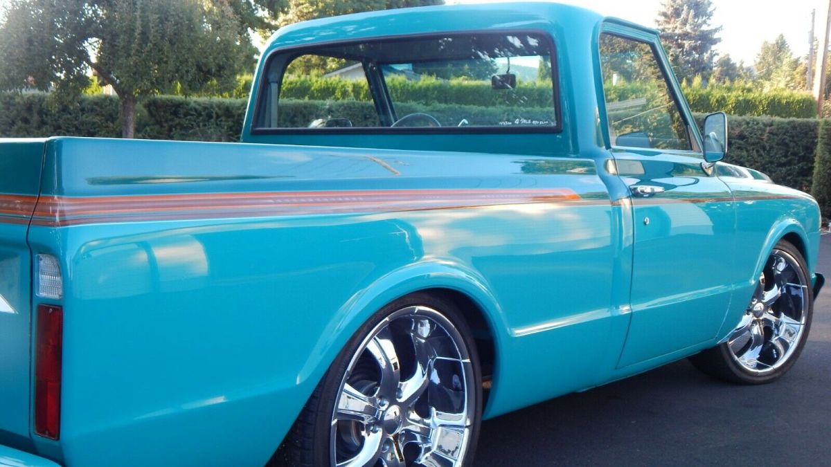 1968 Teal Chevrolet C-10