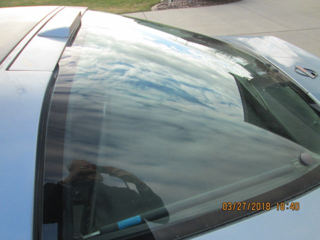 1985 Light Blue over Dark Blue Chevrolet Corvette Coupe