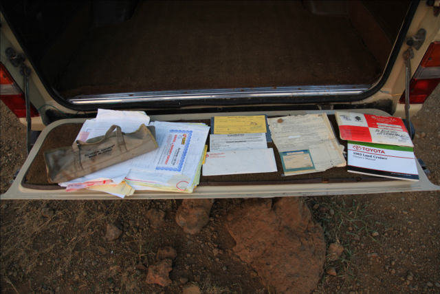 1983 Beige Toyota Land Cruiser SUV