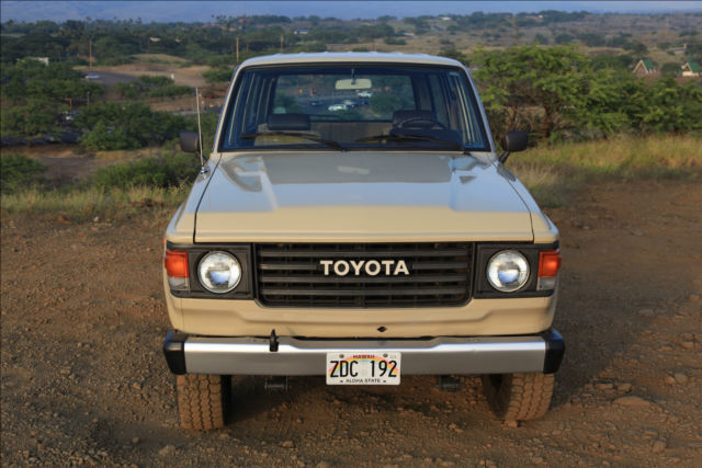 1983 Beige Toyota Land Cruiser SUV