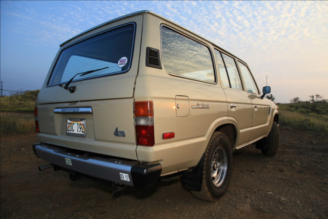 1983 Beige Toyota Land Cruiser SUV