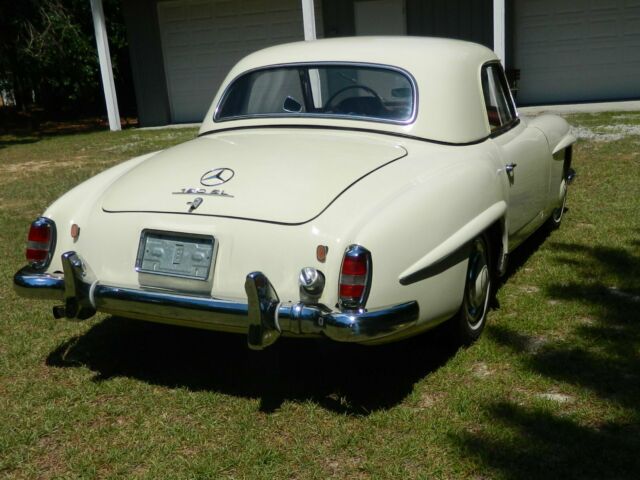 1959 Ivory Mercedes-Benz SL-Class Convertible
