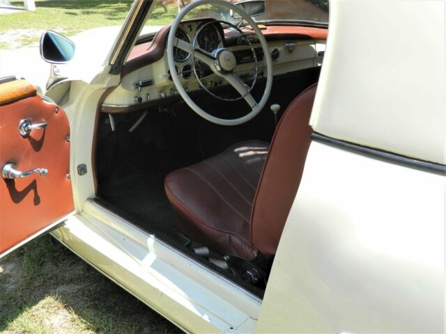 1959 Ivory Mercedes-Benz SL-Class Convertible