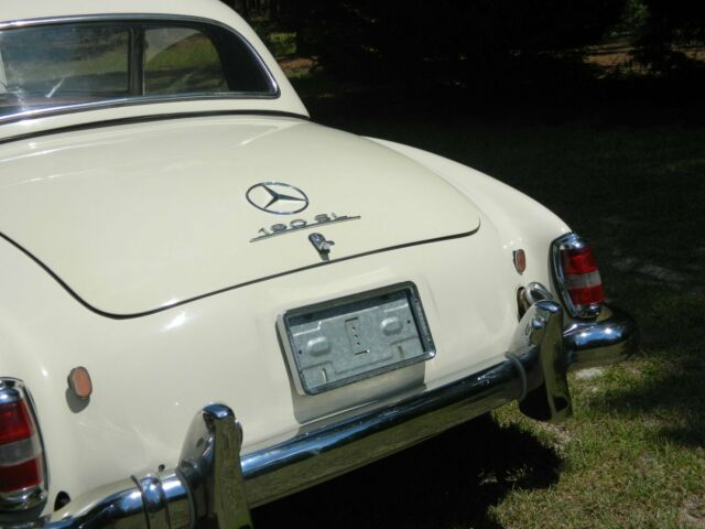 1959 Ivory Mercedes-Benz SL-Class Convertible