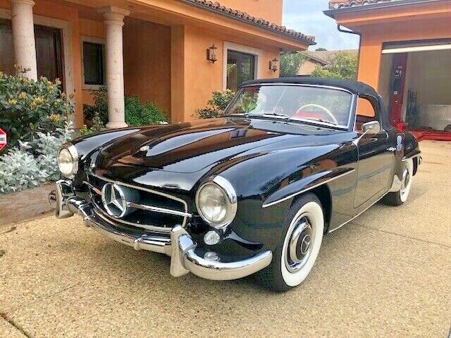 1959 Black Mercedes-Benz 190-Series