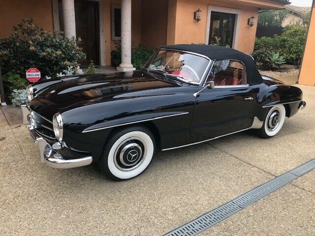 1959 Black Mercedes-Benz 190-Series