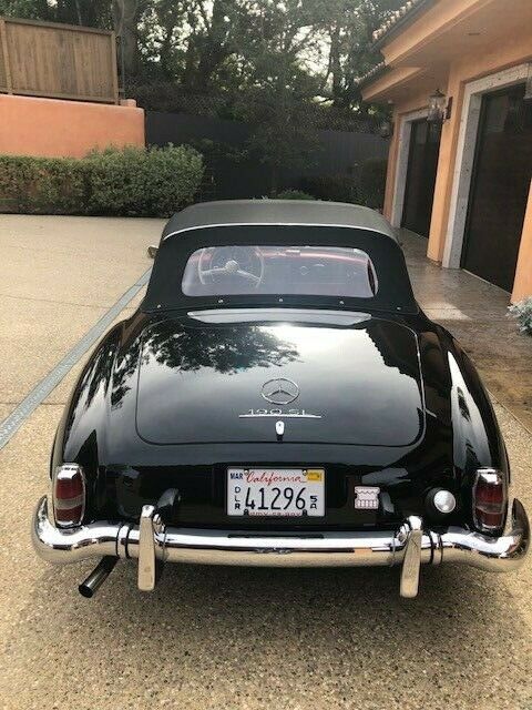 1959 Black Mercedes-Benz 190-Series