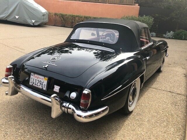 1959 Black Mercedes-Benz 190-Series