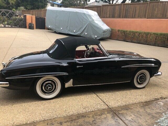 1959 Black Mercedes-Benz 190-Series