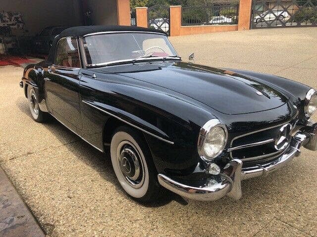 1959 Black Mercedes-Benz 190-Series