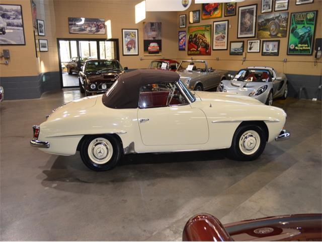 1960 White Mercedes-Benz 190-Series Roadster