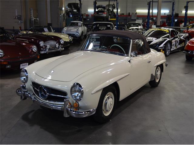 1960 White Mercedes-Benz 190-Series Roadster
