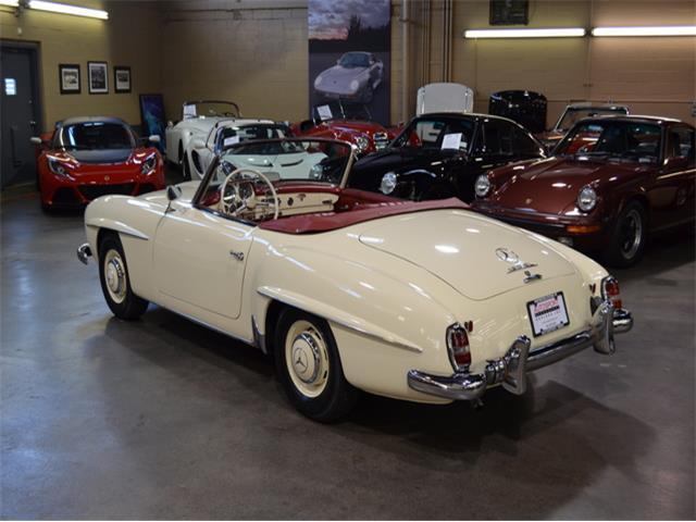 1960 White Mercedes-Benz 190-Series Roadster