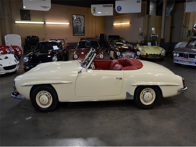1960 White Mercedes-Benz 190-Series Roadster