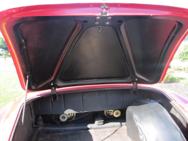 1961 Red Mercedes-Benz 190-Series Convertible