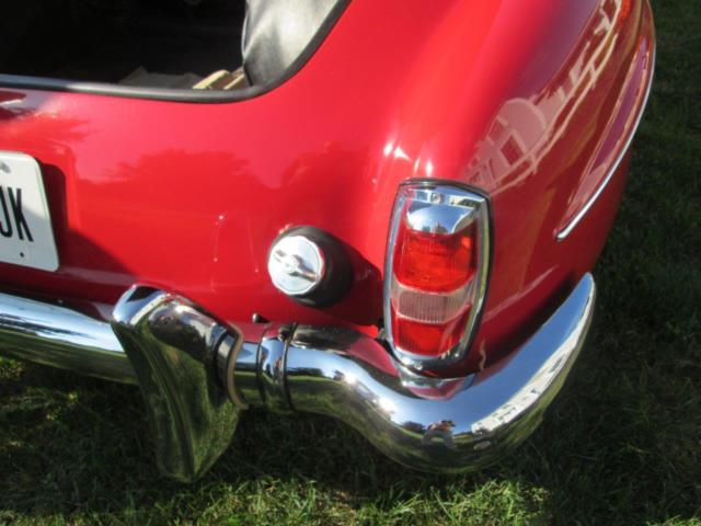 1961 Red Mercedes-Benz 190-Series Convertible