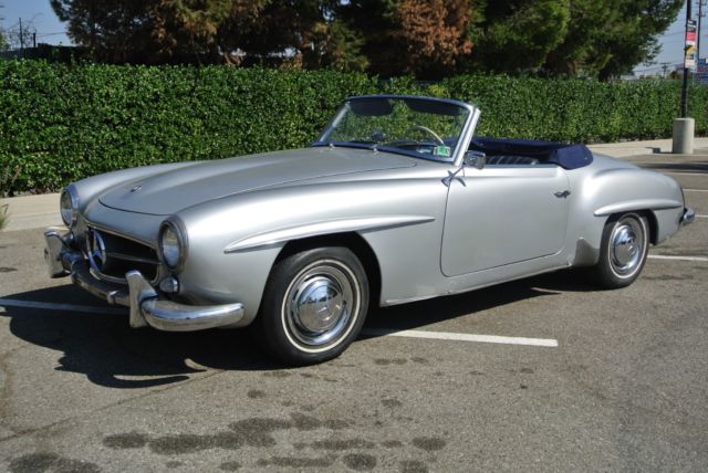 1961 Silver Mercedes-Benz 190-Series