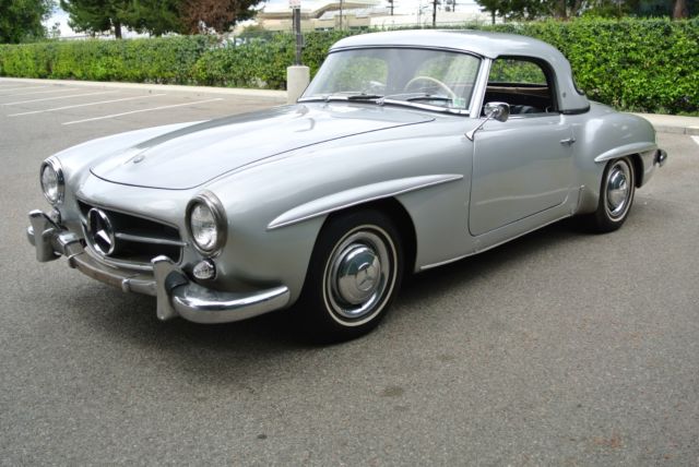 1960 Silver Mercedes-Benz SL-Class